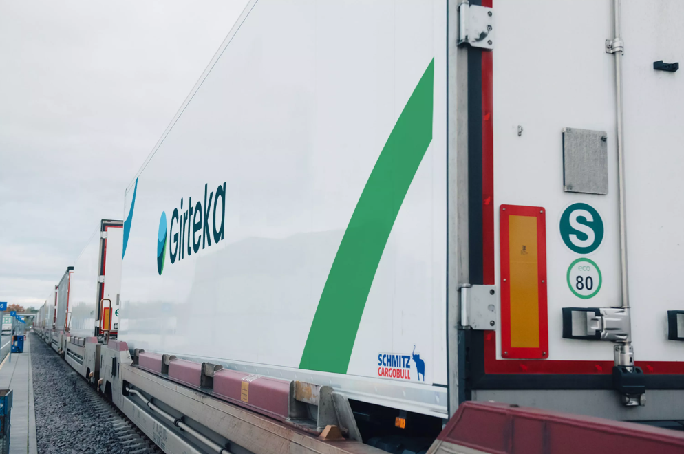 Girteka and CargoBeamer complete the 20,000th intermodal transport together